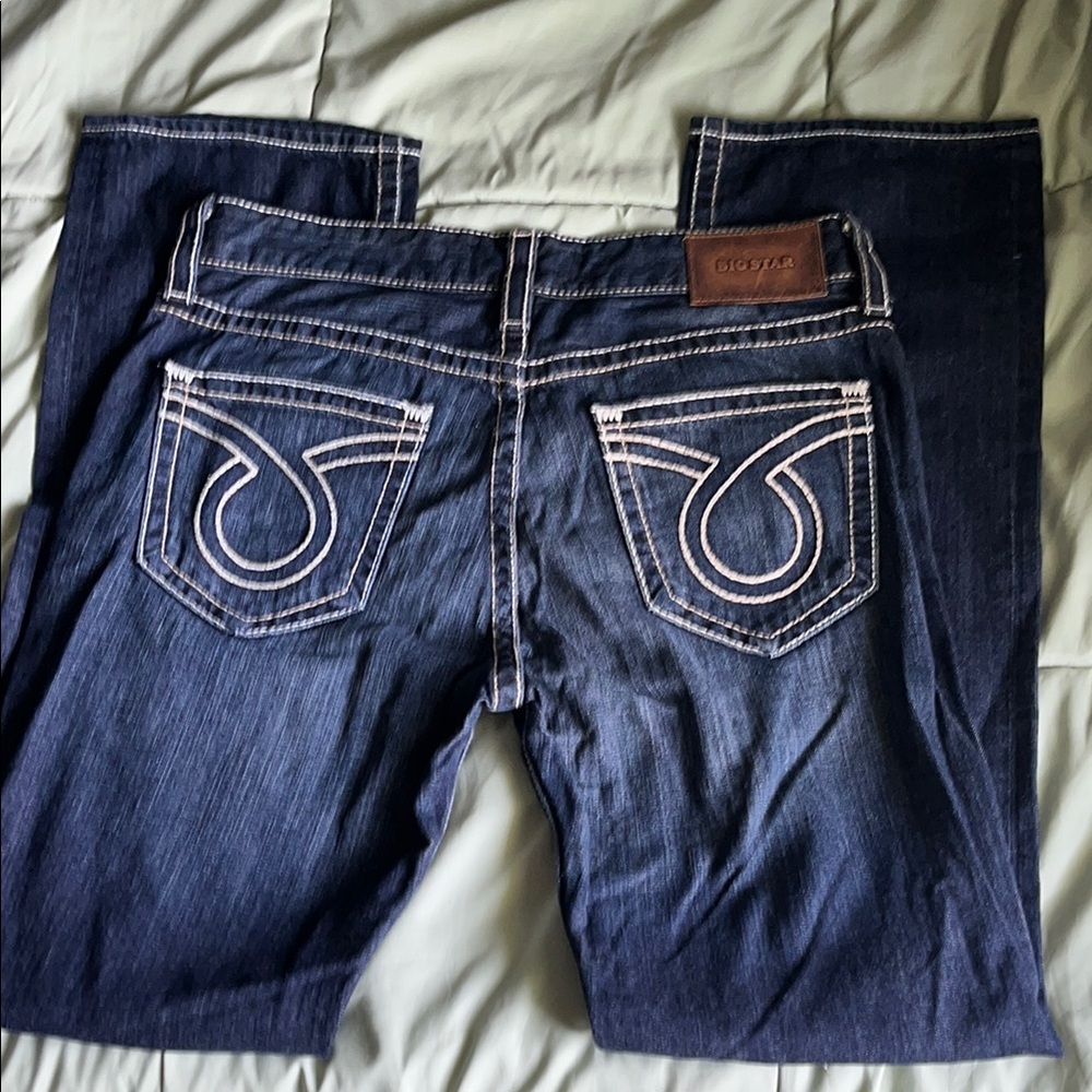 Big Star Men’s Dark Blue Jeans